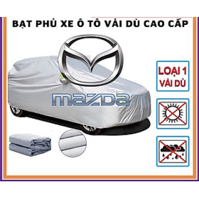 Bạt  Phủ Xe MAZDA 3, Bạt Phủ Toàn Xe 3 Lớp Chống Xước, Chống Nắng, Chống Cháy Cho Ô Tô