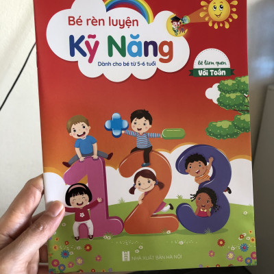 Bộ 8 cuốn Bé Rèn Kỹ Năng Dành Cho Bé 5-6 Tuổi