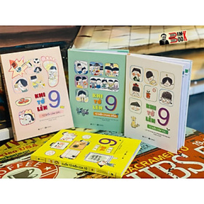 (Combo trọn bộ 4 cuốn) KHI TỚ LÊN 9 – TỪ ĐIỂN CHUNG SỐNG, TỪ ĐIỂN CẢM XÚC,  TỪ ĐIỂN CẢM GIÁC, CUỐN TỪ ĐIỂN CỦA TỚ - Park Sung-woo – Huyền Lê  dịch - Thái Hà – NXB Hà Nội