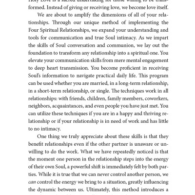 Holy Love: The Essential Guide To Soul-Fulfilling Relationships