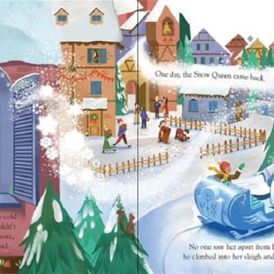 Sách - Anh: Peep inside The Snow Queen