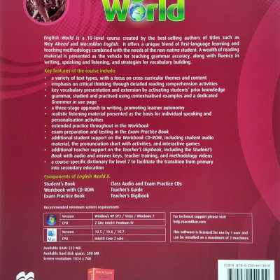English World Workbook & CD-ROM Level 8