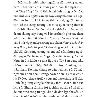 Sách - Sài Gòn - Đi Qua Ký Ức