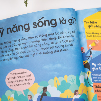 Sách - Kỹ năng sống thiết yếu cho học sinh (Giải pháp - Tư duy - Giao tiếp - Thấu hiểu - Ứng phó)