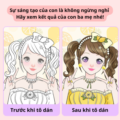 Sách Trang Điểm Công Chúa Nhật Bản Mori _MEGA