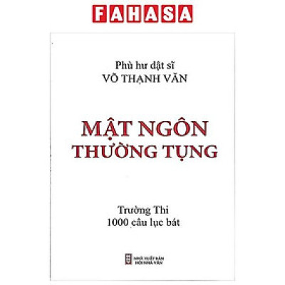 Sách - Mật Ngôn Thường Tụng