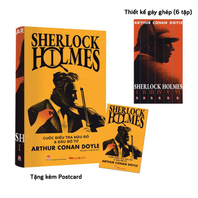Sherlock Holmes - Tập 1: Cuộc Điều Tra Màu Đỏ Và Dấu Bộ Tứ - Tặng Kèm Postcard