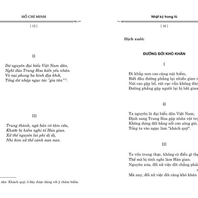 Nhật Ký Trong Tù (Tái Bản)