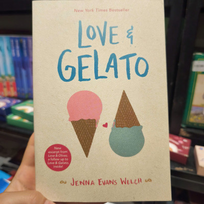 Sách - Love & Gelato by Jenna Evans Welch , Romance, Young Adults, English Novel