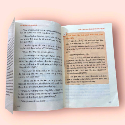 Sách - Giúp Trẻ Quản Lý Thời Gian Hiệu Quả - Bí Kíp Làm Chủ Thời Gian - Tặng Kèm Thời Gian Biểu - Dành cho trẻ 6+