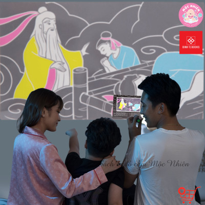 Sách Đinh Tị - Sách Chiếu Bóng Thần Kỳ Phiên Bản Đặc Biệt Có Màu (Nhiều chủ đề)