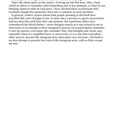 No Filter: The Inside Story Of Instagram