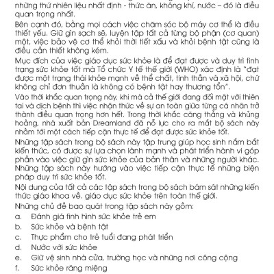 Kiến Thức Và Kỹ Năng Dành Cho Học Sinh - Những Việc Cần Làm 