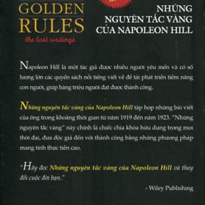 Những Nguyên Tắc Vàng Của Napoleon Hill