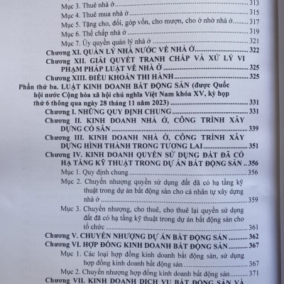 Luật Đất Đai - Luật Nhà Ở - Luật Kinh Doanh Bất Động Sản 