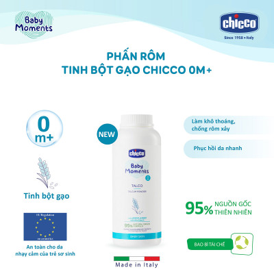 Phấn rôm tinh bột Gạo Chicco