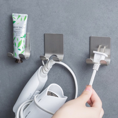 Giá Treo Cây Cạo Râu Trong Nhà Tắm, Móc Treo Đồ Đa Năng Bằng Inox Chắc Chắn, Tiện Dụng Chắc Chắn, Sang Trọng. TakyHome 2012 Đen