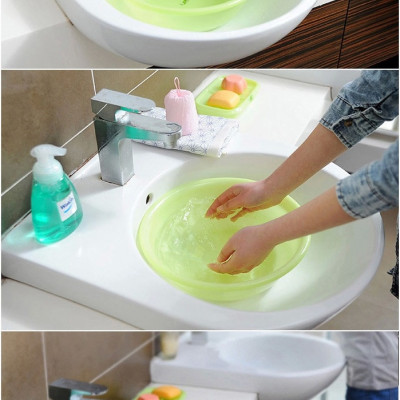 Combo 02 chậu nhựa tròn Inomata 4,2L hàng nội địa Nhật Bản - Made in Japan