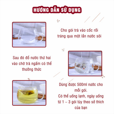 Trà giảm mỡ bụng Genpi Orihiro Nhật Bản hỗ trợ giảm mỡ bắp tay, đùi hiệu quả, chống oxy hoá gói 60 túi lọc JN-ORGEN01