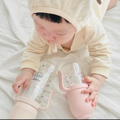 Haenim Bộ chuyển đổi bình ống hút  ONE-TOUCH 6M+ (Có tay cầm)-Hàng chính hãng có tem bảo đảm