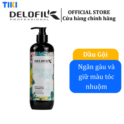  Dầu gội phục hồi tóc xơ hư giữ màu tóc Delofil 500ml