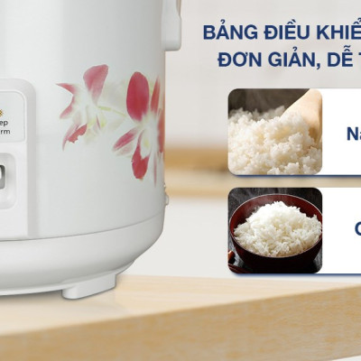 Nồi cơm nắp gài Panasonic 1.8 lít SR-MVN18FRAX - Hàng chính hãng