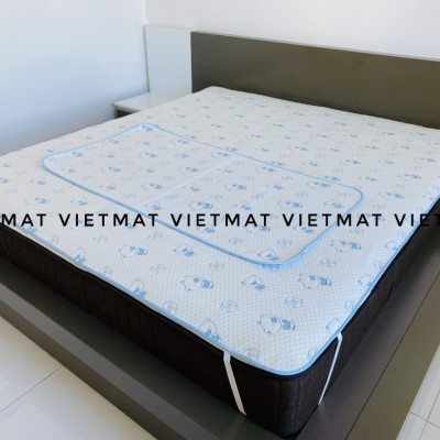 Tấm Lót Chống Thấm VIETMAT Màu Xanh (Size 80 x 120 cm)