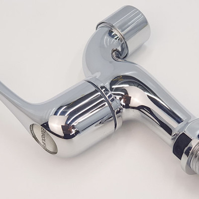 Vòi hồ nhựa ABS mạ Chrome Eurolife EL-HN03 (Trắng bạc)