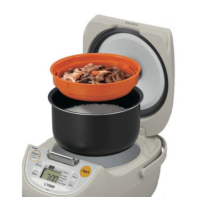 COMBO TIGER ƯU ĐÃI : Mua nồi cơm điện JBV-S18W tặng nồi hầm Tiger Queen CWCB-24CH - Hàng chính hãng