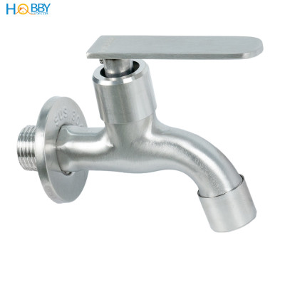 Vòi xả hồ cấp nước máy giặt xả rửa sàn inox 304 Hobby home decor VIN2