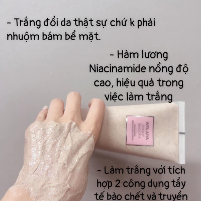 Set quà tặng cao cấp gồm Dầu gội xả phục hồi đa tầng nấm Truffle Weilaiya và Kem ủ trắng vỏ bồ đào Weilaiya Niacinamide Brightening Scrub - Gói hộp quà sang trọng