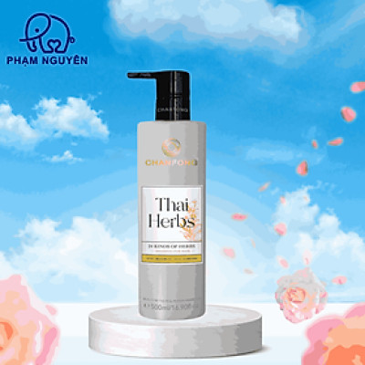 Dầu gội ORGANIC 24 loại thảo dược thiên nhiên Chanfong Thái Lan - 500ml