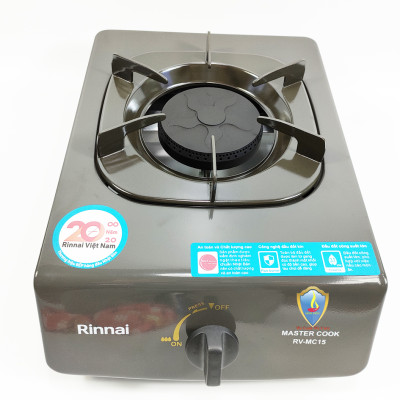 Bếp gas ĐƠN Rinnai RV-MC15G - Hàng chính hãng Rinnai (MP)