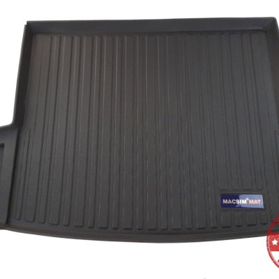 Thảm lót cốp xe ô tô BMW X1/F48 2016-2018 nhãn hiệu Macsim chất liệu TPV cao cấp màu đen (177)