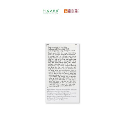 Viên Uống Chống Nắng Heliocare Capsulas Oral 60 Viên (NEW CODE)