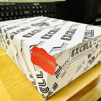 Xấp 500 Tờ Giấy In A4 Định Lượng 120gsm Dùng Photo Tài Liệu Hoặc Làm Giấy Bìa, Giấy Fort Định Lượng 120gsm