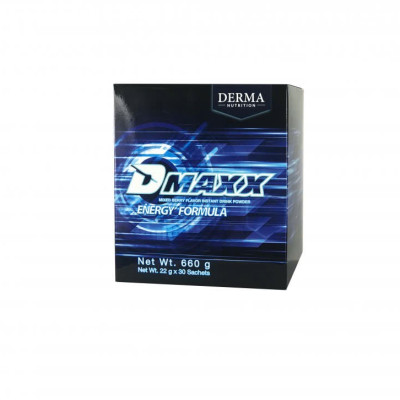 DMAXX thức uống bổ sung vitamin năng lượng có đường DAMODE 16 gói dùng thử màu xanh