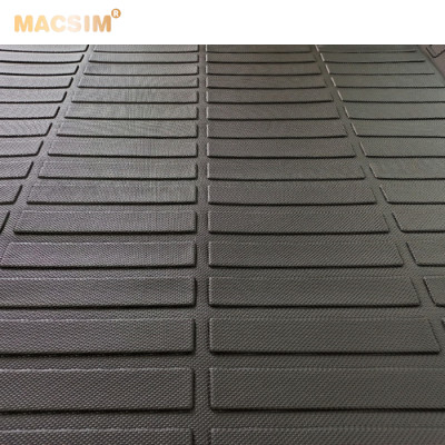 Thảm lót cốp xe ô tô Toyota Raize 2022-2024+ nhãn hiệu Macsim chất liệu TPE cao cấp màu đen