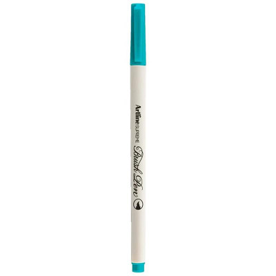 Bút Lông Đầu Cọ Artline Supreme Brush Pen EPFS-F - Turquoise