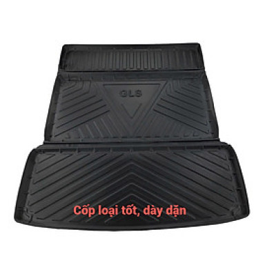 Thảm lót cốp xe ô tô qd Mercedes GLS 2015 - 2019 nhãn hiệu Macsim chất liệu TPV cao cấp màu đen
