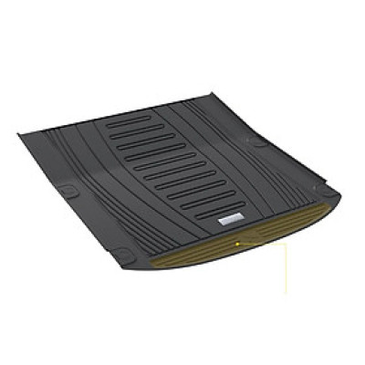 Thảm lót cốp xe ô tô Audi A3 new 2021+ nhãn hiệu Macsim 3W chất liệu TPE cao cấp màu đen