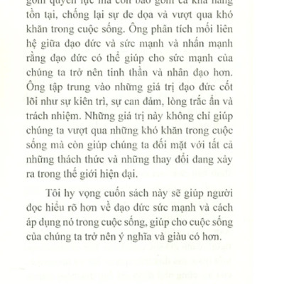 Đạo Đức Học Của Sức Mạnh