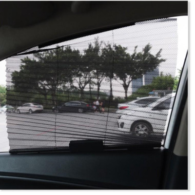  Rèm chống nắng, chống chói gắn cửa ô tô, bộ 2 sản phẩm (Gắn 2 cửa ô tô) (60x46cm)