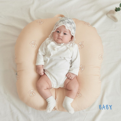 Gối chống trào ngược Rototo bebe chính hãng chất liệu Cotton chần bông