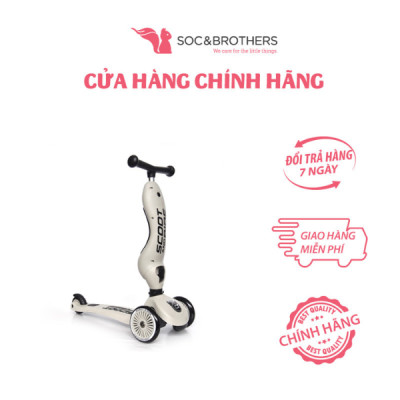 Xe scooter trẻ em Scood And Ride Highwaykick 1 - Màu Ash