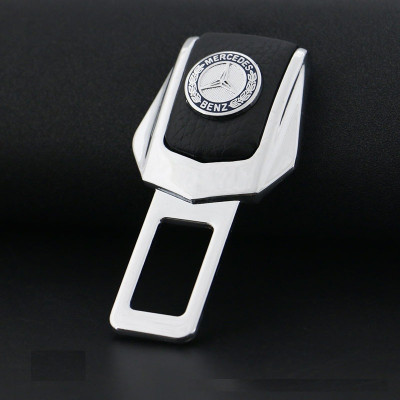 Chốt cài khóa dây an toàn trên ô tô bằng thép có thương hiệu xe 1 chiếc