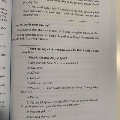 Chỉ Dẫn Áp Dụng Luật Hôn Nhân Gia Đình Năm 2014