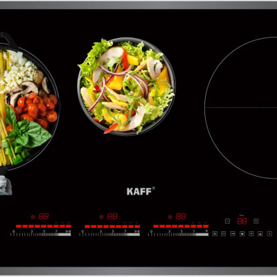 Bếp Từ 3 Vùng Nấu KAFF KF-IG3001II Malaysia - Hàng Chính Hãng