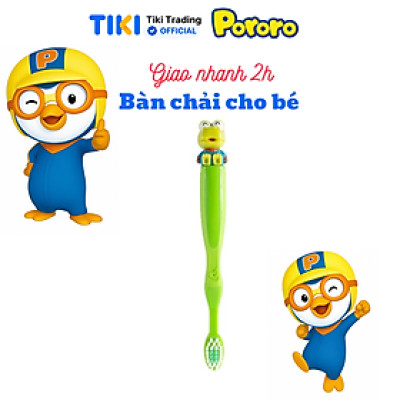 Bàn chải đánh răng siêu mềm phiên bản Crong cho bé từ 3 tuổi