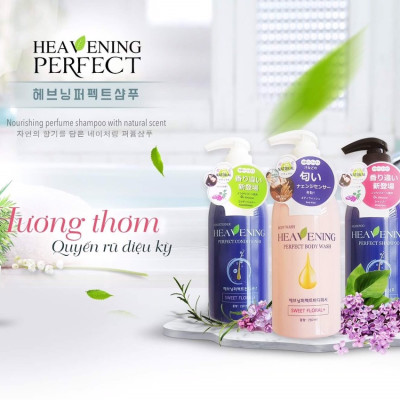Dầu gội dưỡng chất suôn mượt HEAVENING